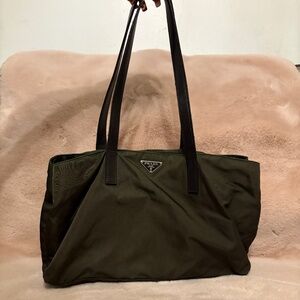 Vintage prada nylon shoulder bag